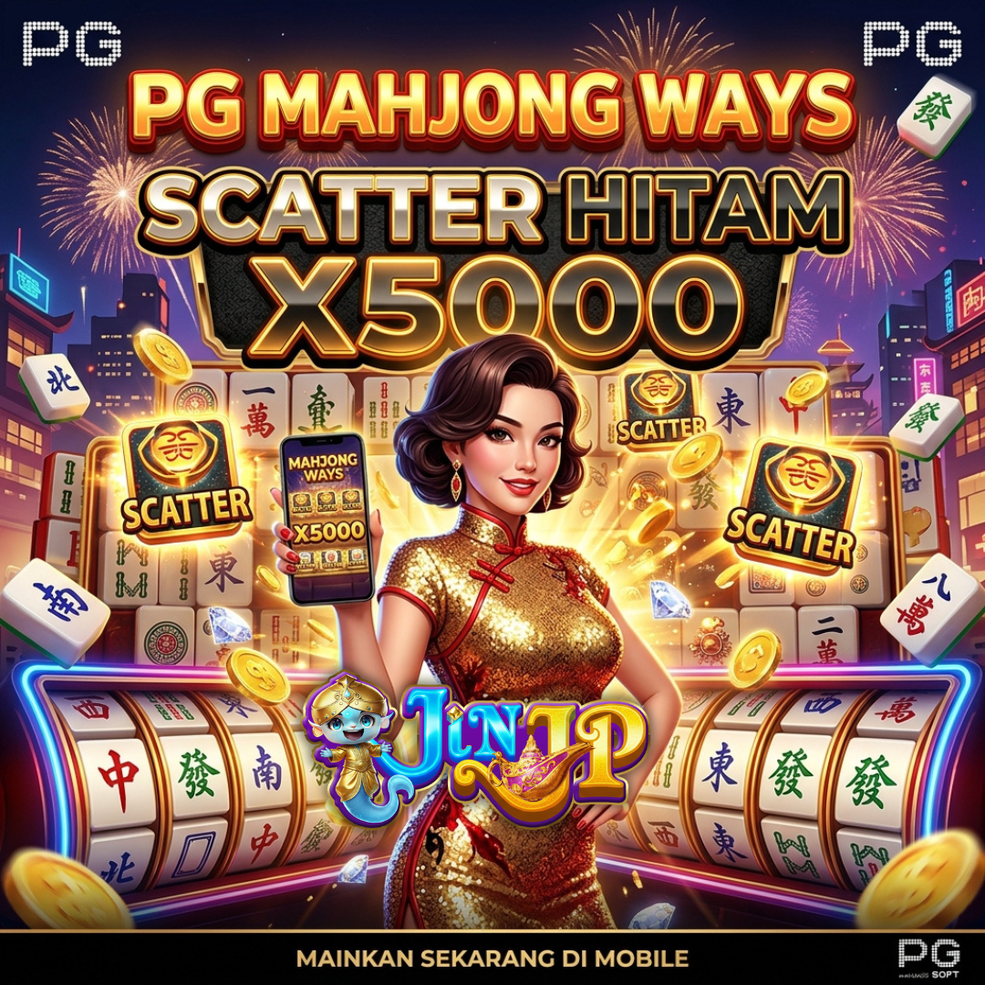 JINJP > New Slot Pg Mahjong Ways x5000 Scatter Hitam Hari ini
